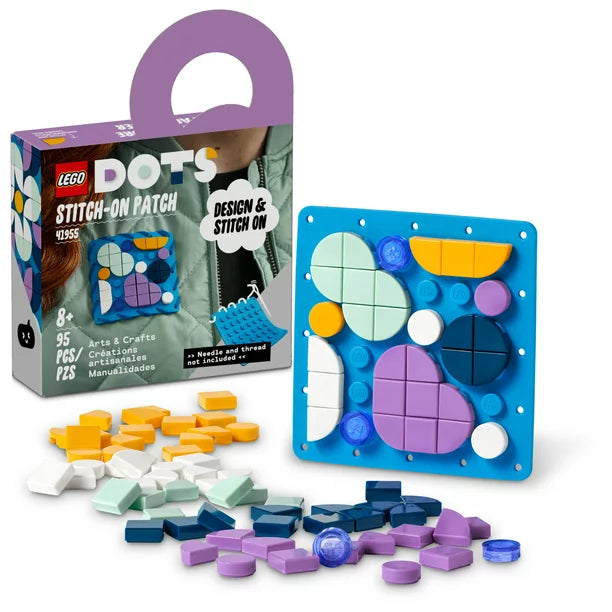 LEGO DOTS Stitch-on Patch DIY Craft Decoration Set #41955