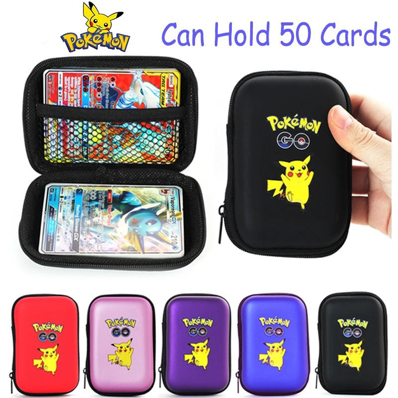 Pokémon Trading Card Case Hold up to 50 Cards