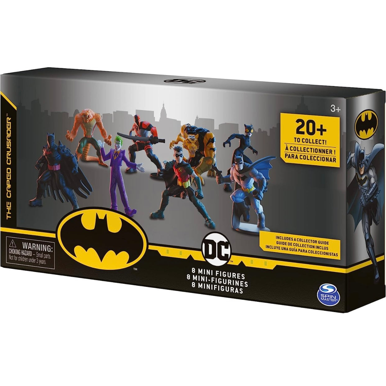 Batman The Caped Crusader 8-Pack of Collectible Mini Action Figures