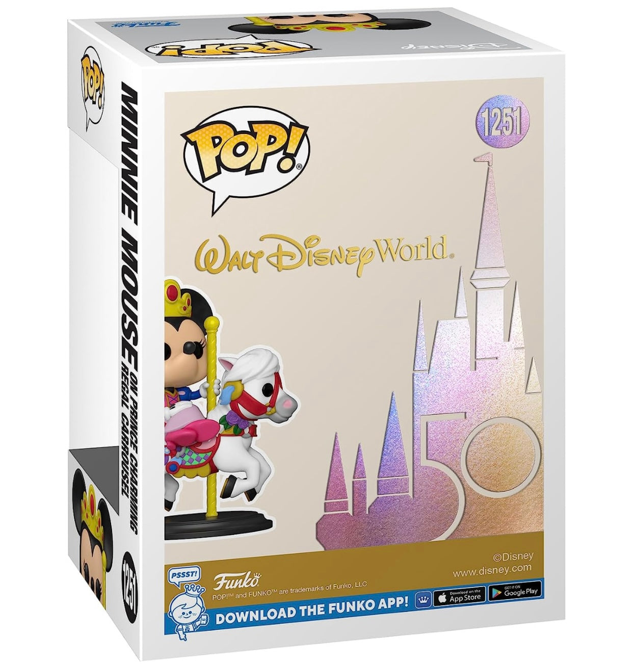 Funko Pop! Disney: Walt Disney World 50th Anniversary - Minnie Carrousel #1251