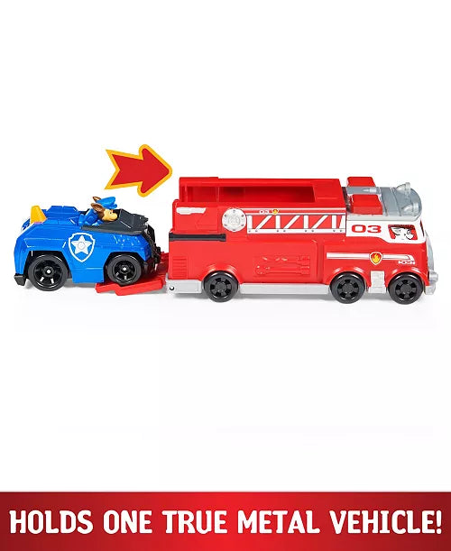 PAW PATROL True Metal Firetruck Team Vehicle with 1:55 Scale Die-Cast