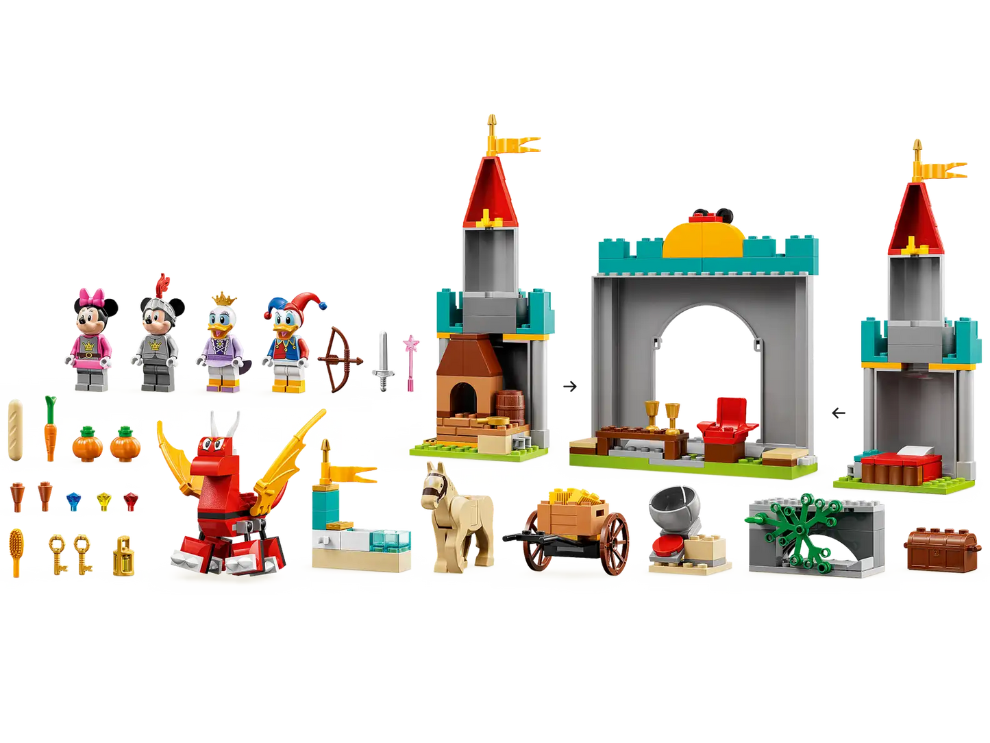 LEGO Disney Mickey and Friends: Castle Defenders Set #10780