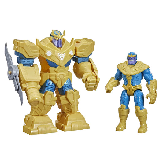 Avengers Hasbro Marvel Mech Strike 9-inch Action Figure Infinity Mech Suit Thanos and Blade Weapon Accessory