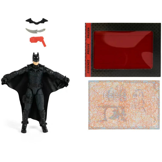 DC Comics Wingsuit Batman 4-inch Action Figure with 3 Accessories