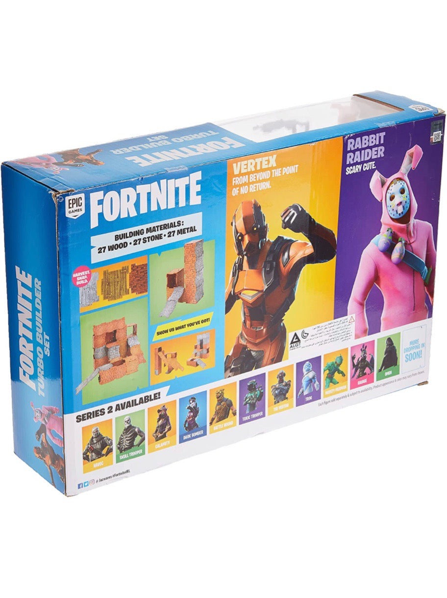Fortnite Turbo Builder Set Rabbit Raider & Vertex Figure