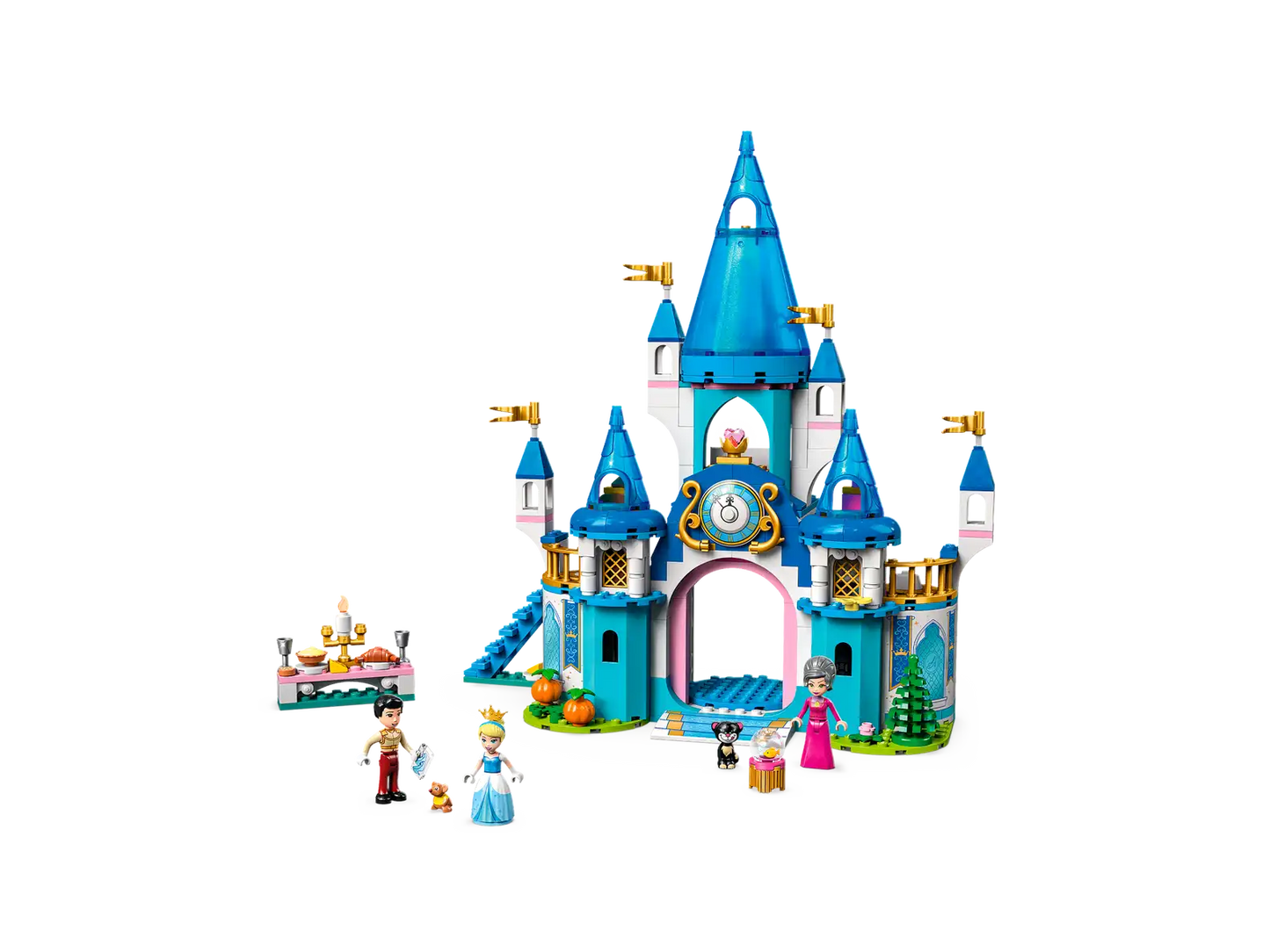 Lego Disney Cinderella and Prince Charming's Castle #43206