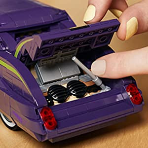 Mega Construx Hot Wheels Purple Passion Vehicle Construction Set