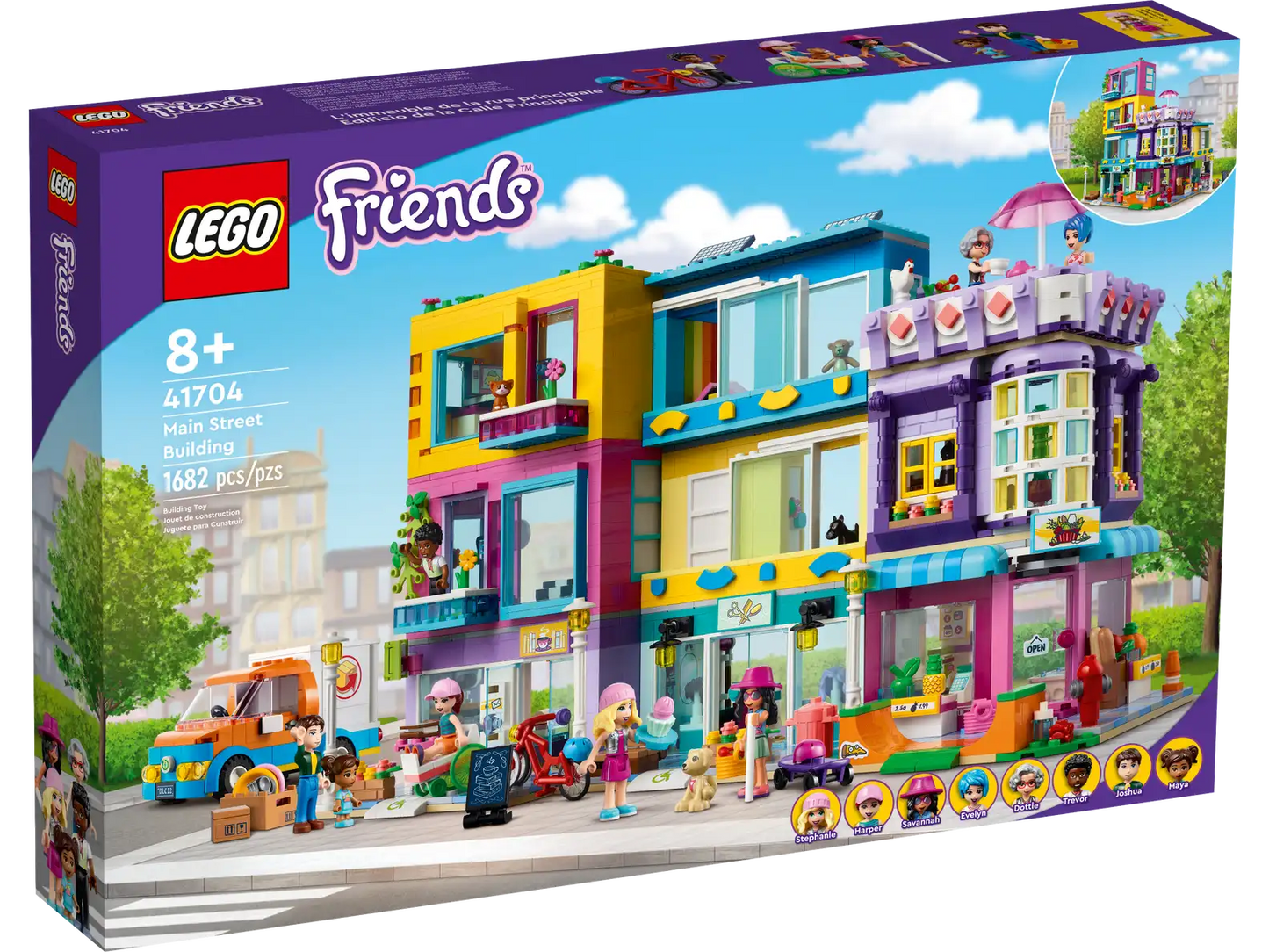 LEGO Friends Main Street Building 41704 Building Set