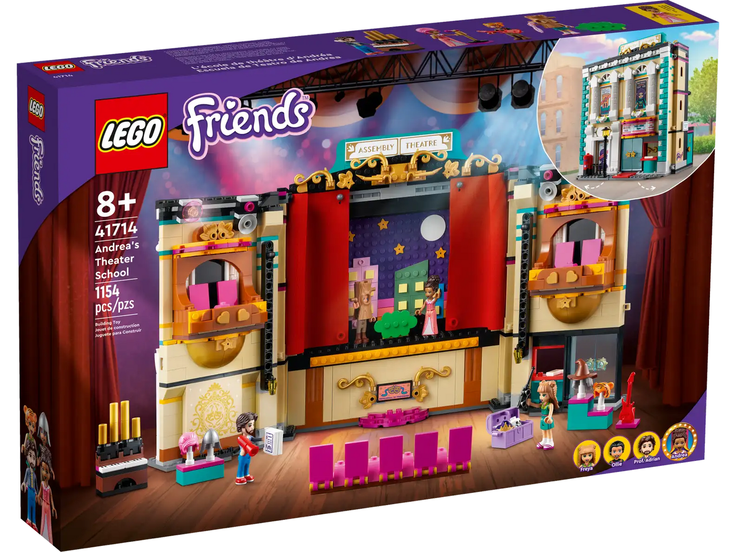 LEGO Friends Andrea’s Theater School 41714 Building Set