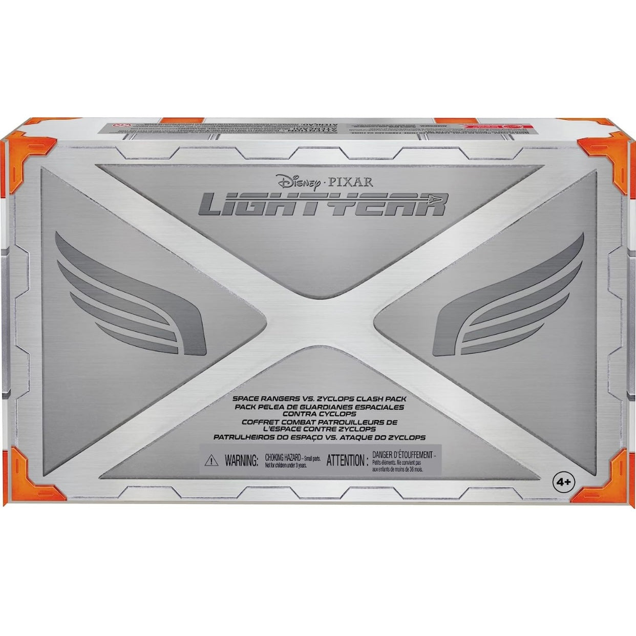 Disney and Pixar Lightyear 3 Action Figure Set, 5-in Scale Buzz Lightyear, Izzy Hawthorne & Zyclops Toys, Space Rangers vs Robots