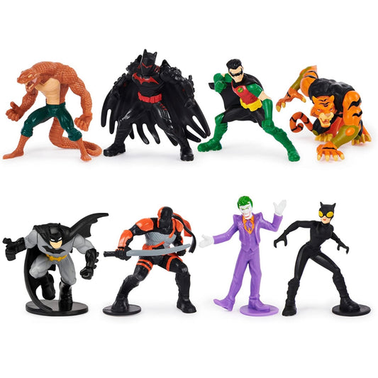 Batman The Caped Crusader 8-Pack of Collectible Mini Action Figures