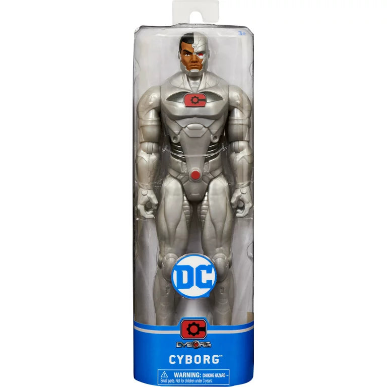 DC Comics Spin Masters 1st Edition 12 Inch Action Figure Cyborg