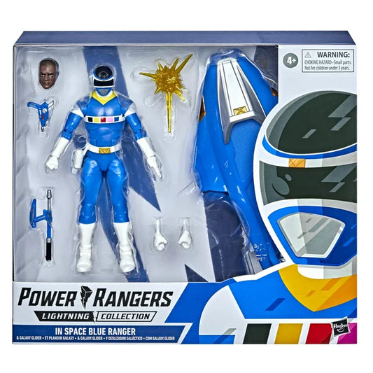 Power Rangers Lightning Collection In Space Blue Ranger & Galaxy Glider Action Figure