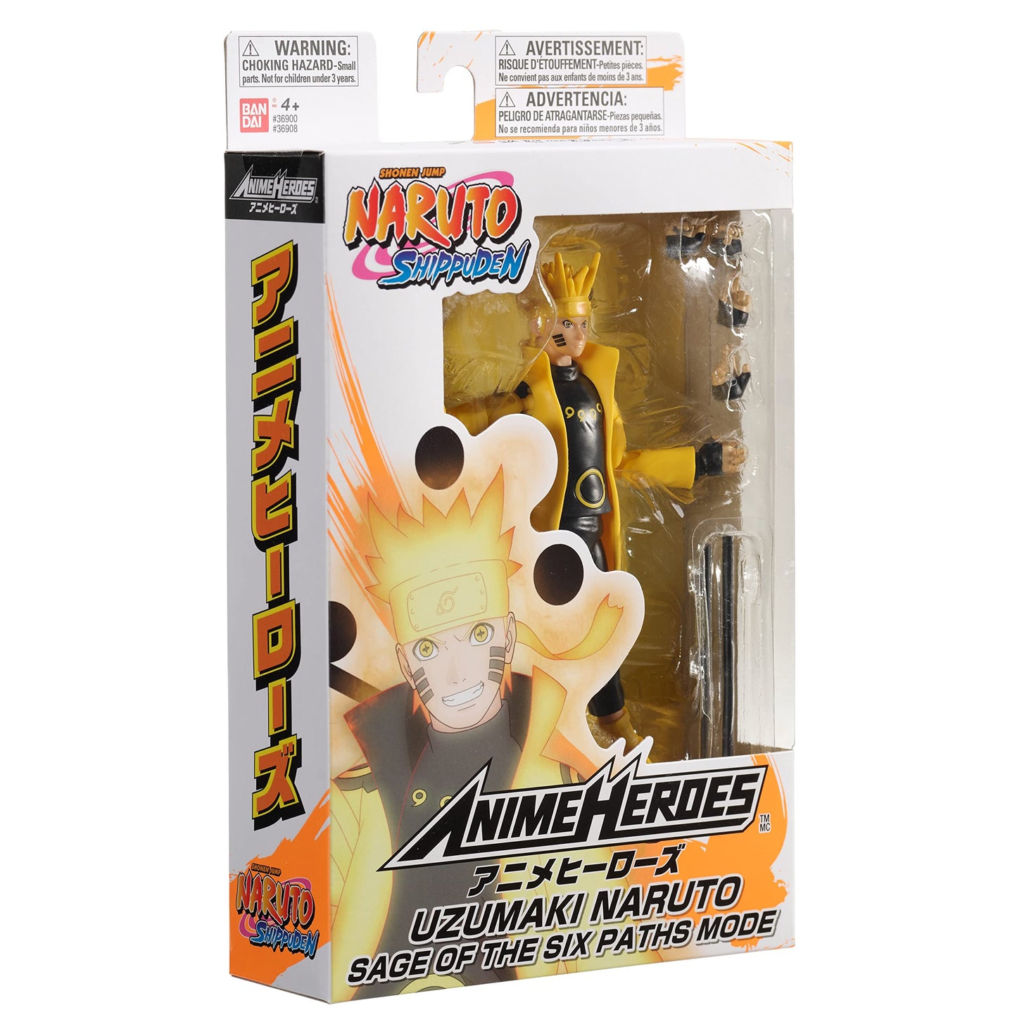 ANIME HEROES Naruto Uzumaki Naruto Sage of Six Paths Mode Figure