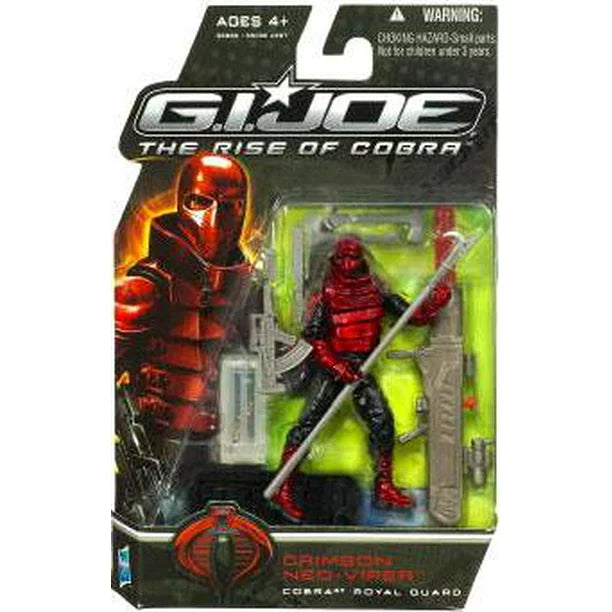 G.I. Joe The Rise Of Cobra Crimson Neo-Viper Cobra Royal Guard Action Figure