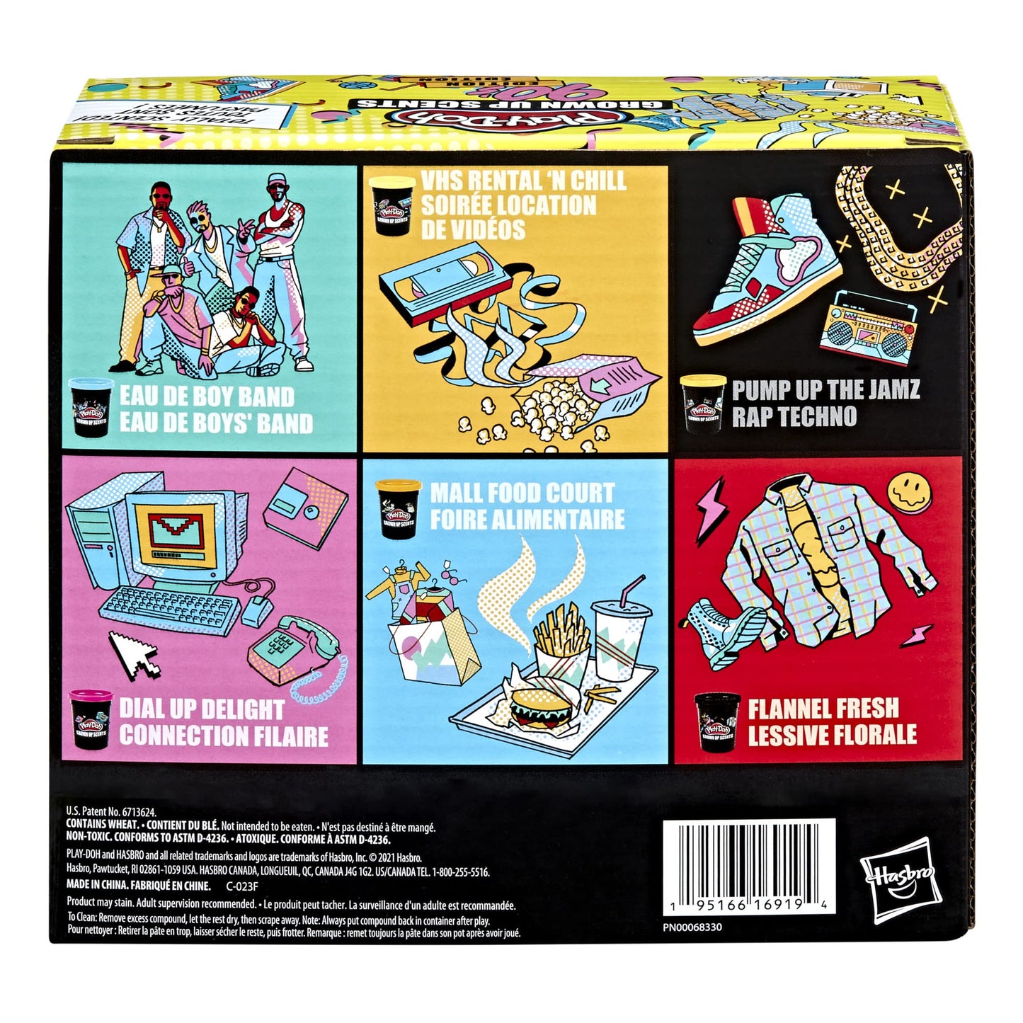 Play-Doh Limited Edition 90s Grown Up Scents 6 Pack