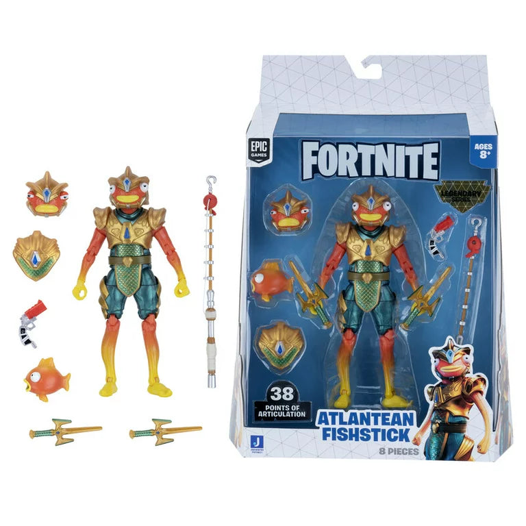 Fortnite Legendary Series Atlantean Fishstick Figure