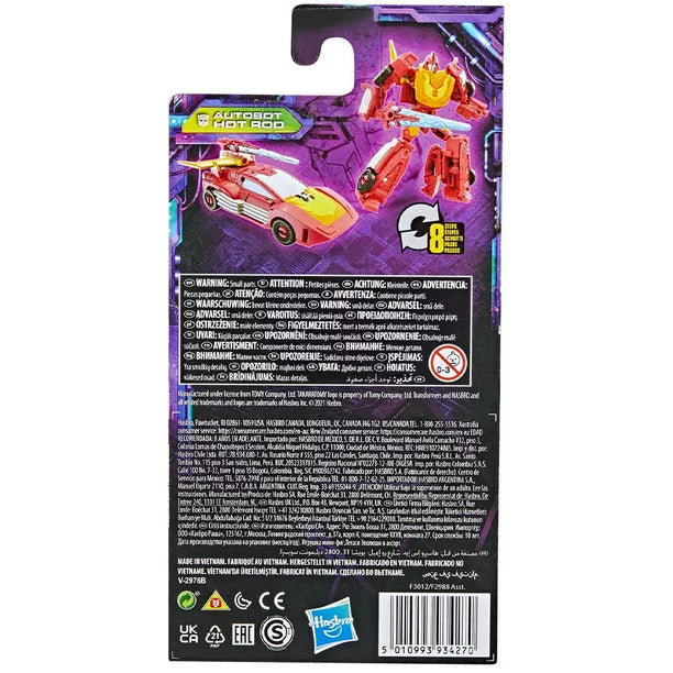 Transformers Generations Legacy Core Autobot Hot Rod Action Figure