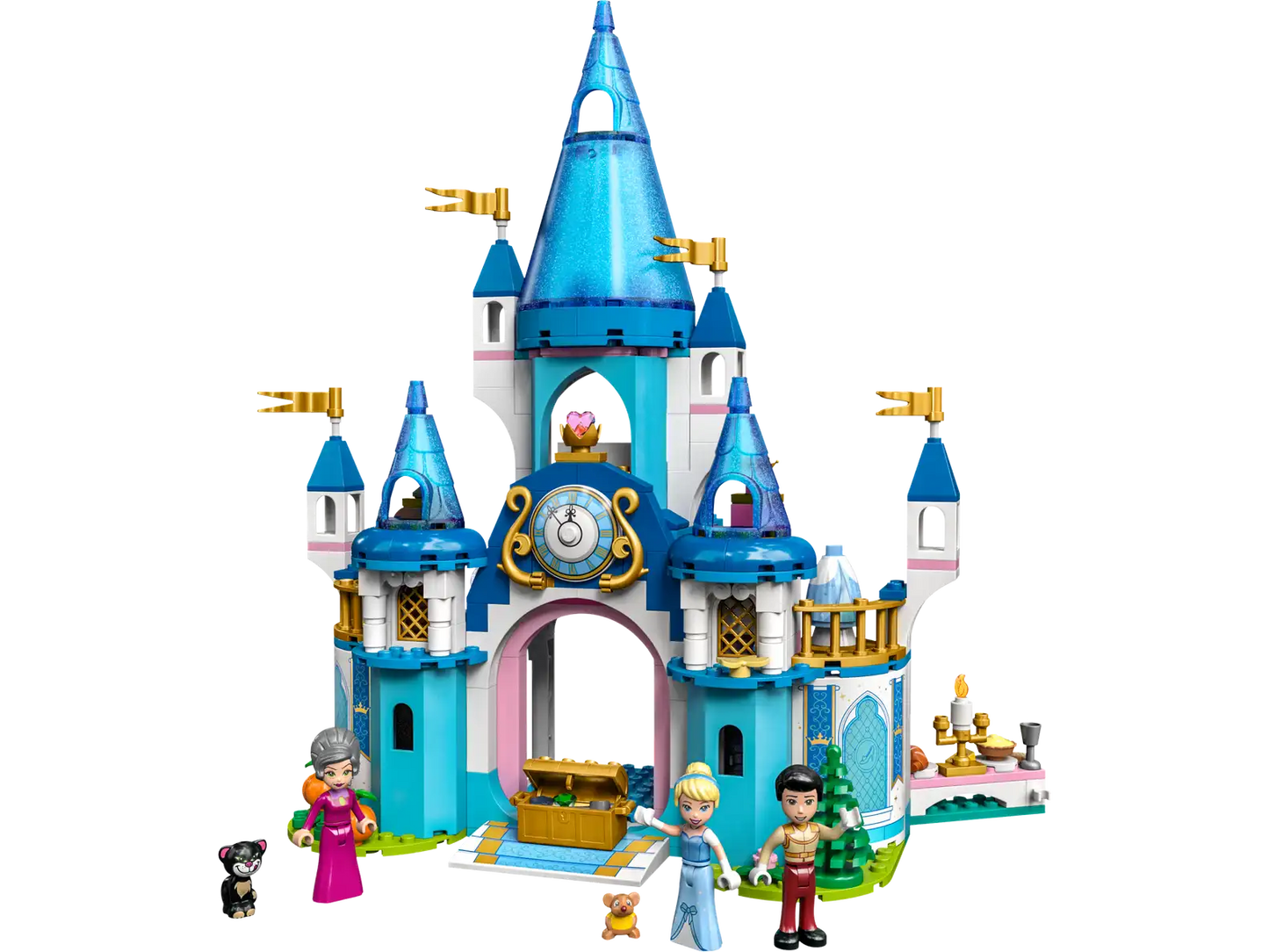 Lego Disney Cinderella and Prince Charming's Castle #43206