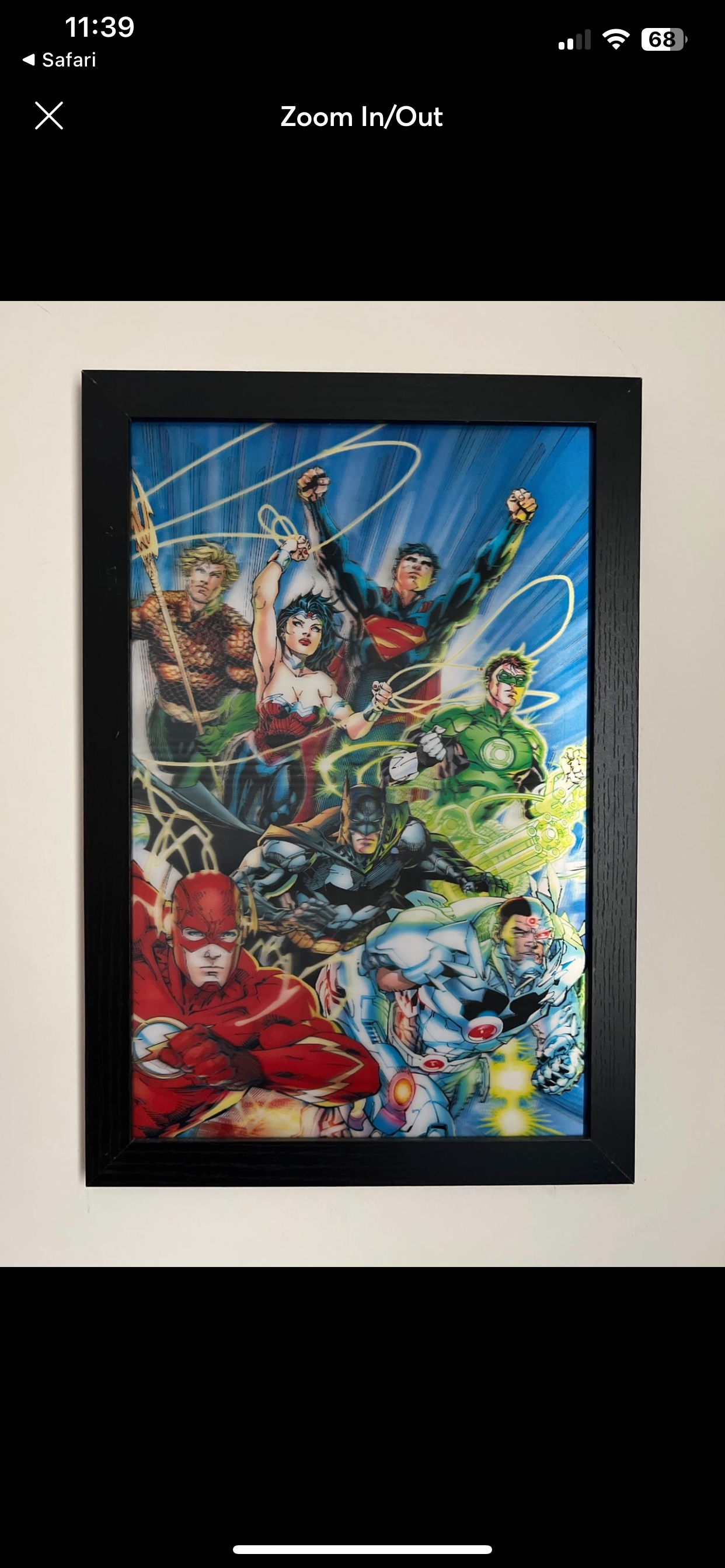 DC Super Heroes 10x20 Inch
