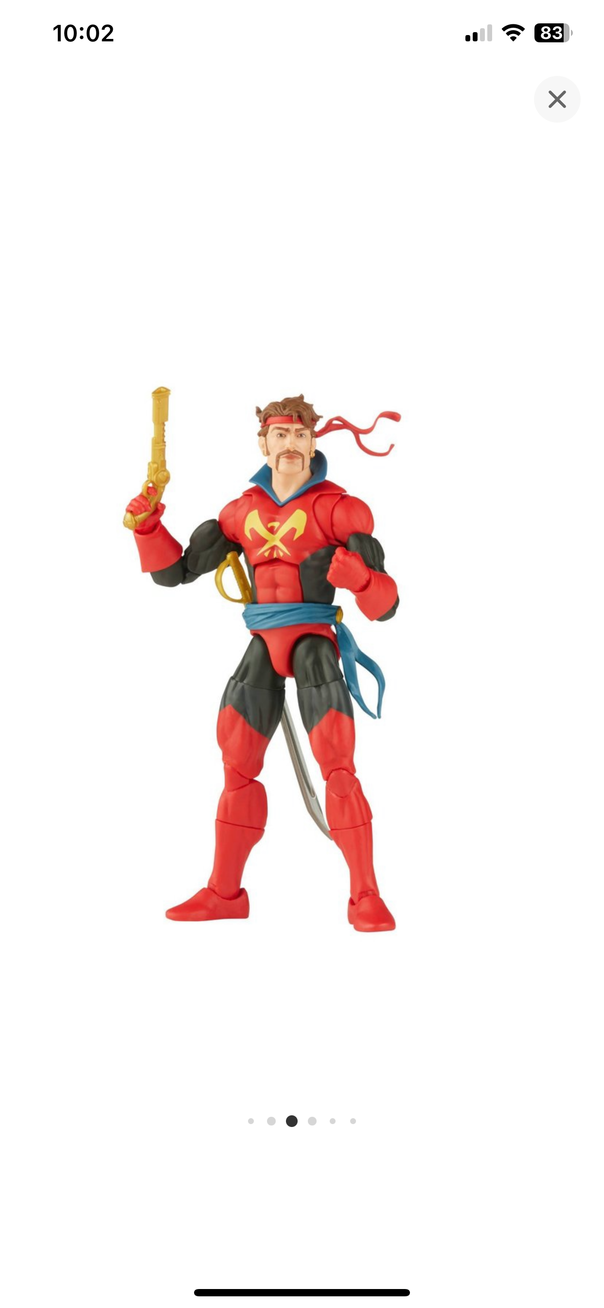 Marvel Legends Series X-Men Starjammer Corsair Build-A-Figure (Ch'od) Action Figure