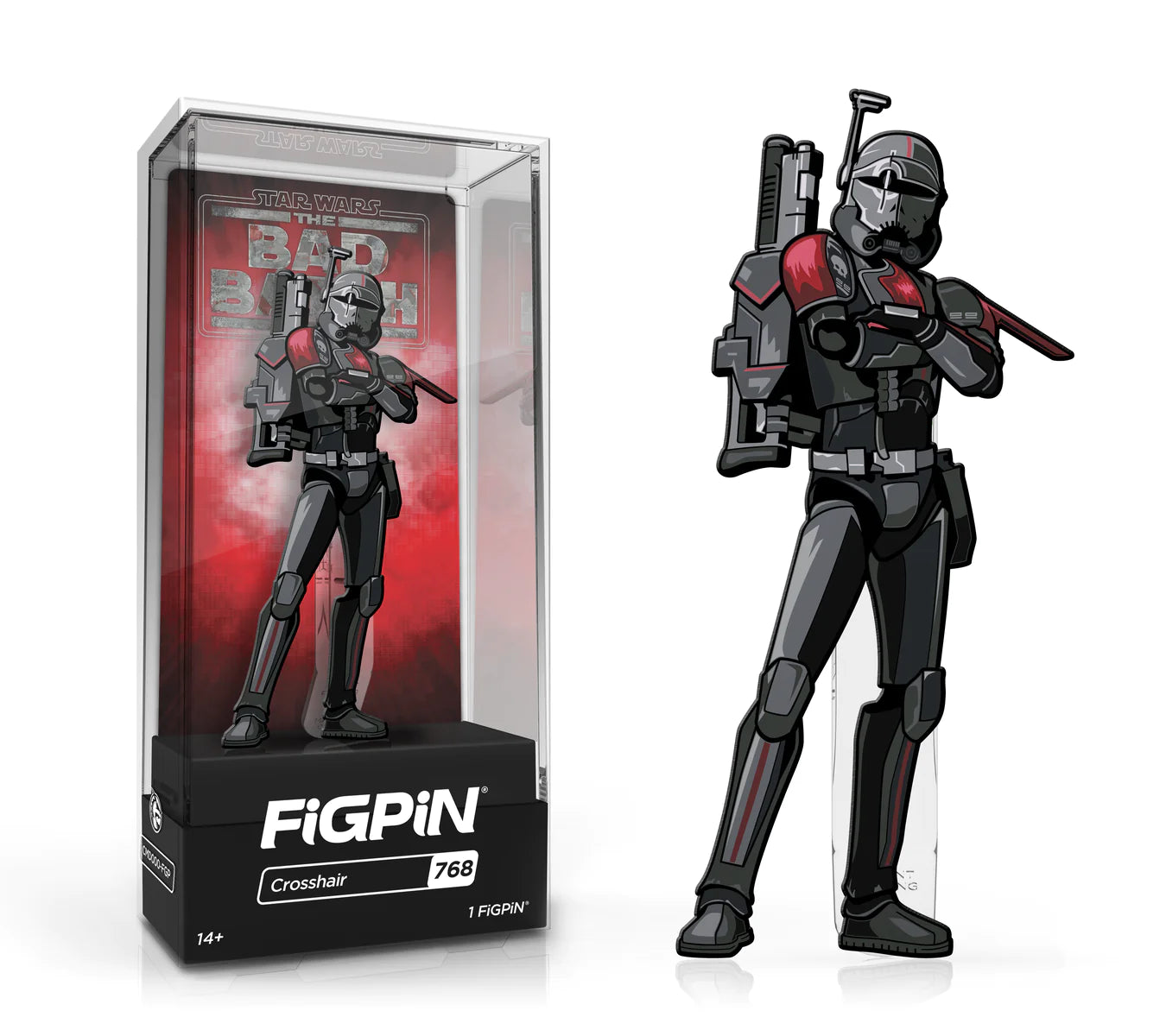 FiGPiN Star Wars: The Bad Batch Crosshair Collectible Enamel Pin #768