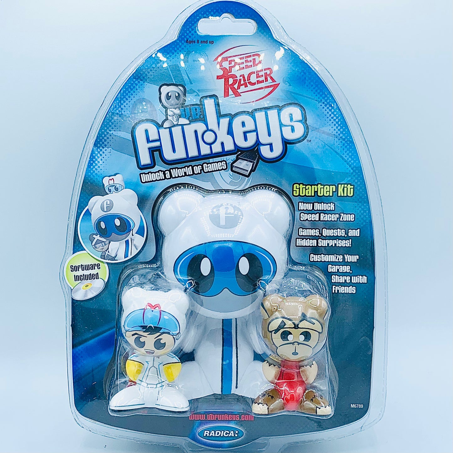 U.B. Funkeys Starter Kit - Speed Racer