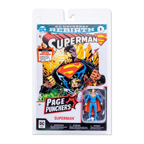 DC Rebirth Superman with # 1 Comic Book