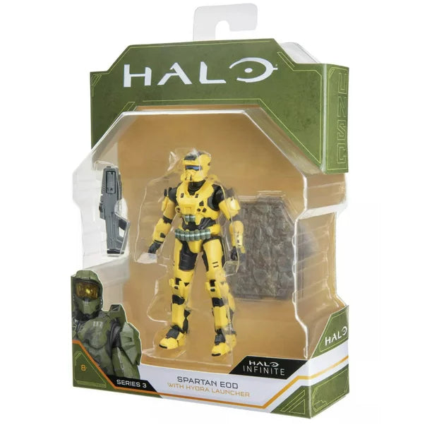 Halo Infinite Series Spartan EOD with Hydra Launcher 5” Action Figure