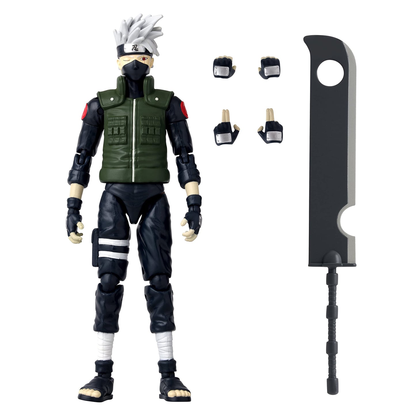 Anime Heroes Naruto Kakashi Hatake Fourth Great Ninja War Action Figure