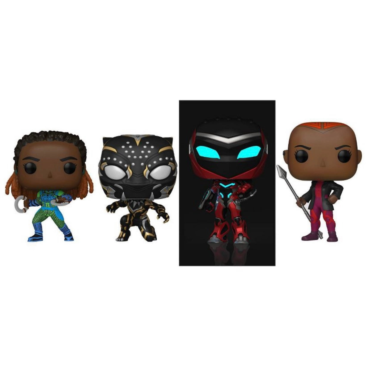 Funko POP! Marvel (Target Exclusive) Black Panther: Wakanda Forever - 4pk Vinyl Figure