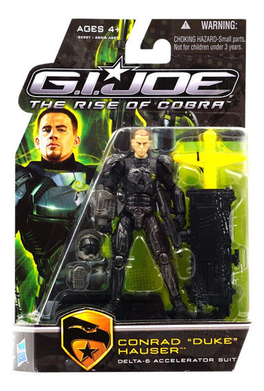 G.I. Joe The Rise Of Cobra CONRAD DUKE HAUSER Delta 6 Accelerator suit Action Figure