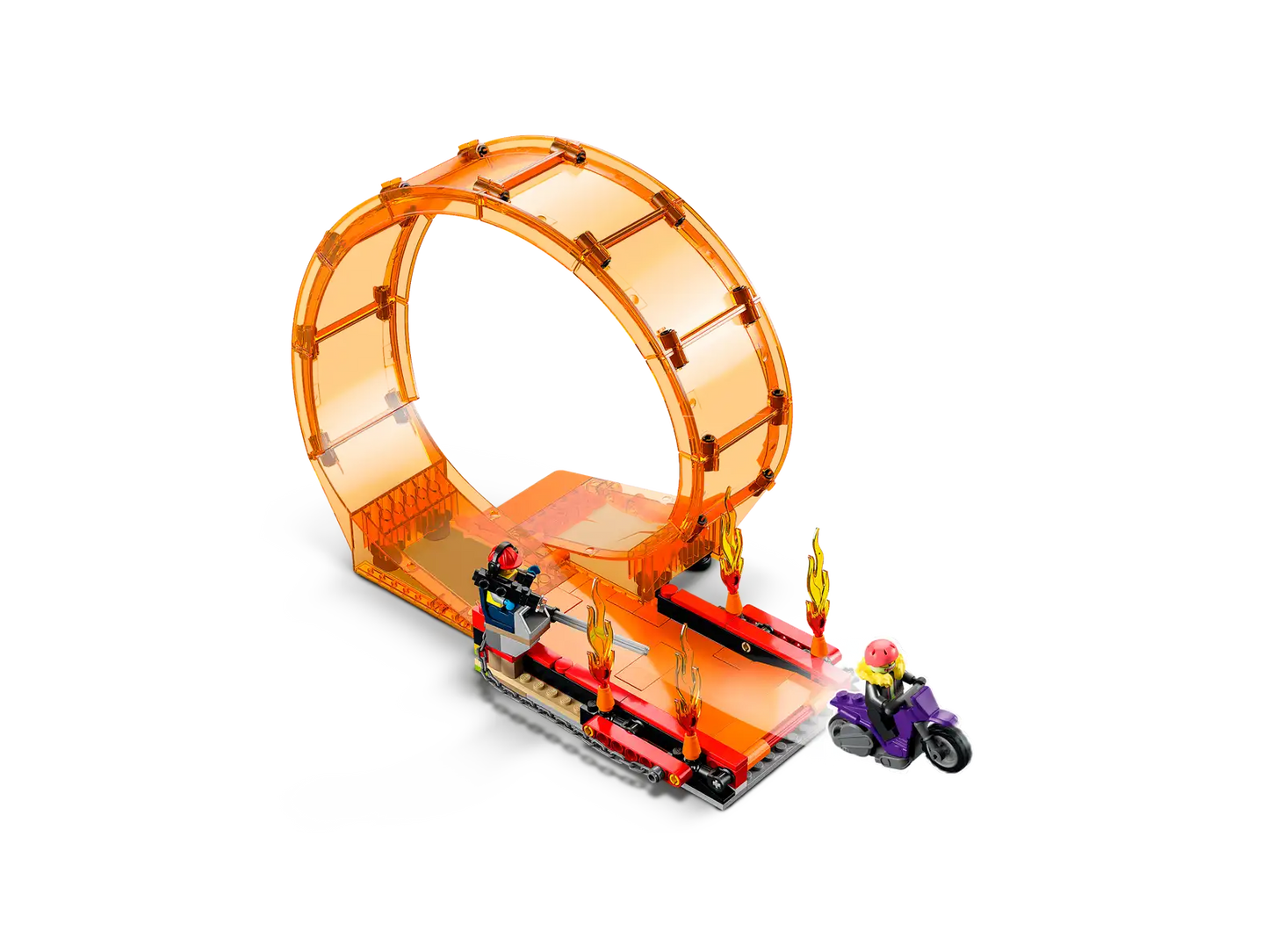 LEGO City Stuntz Double Loop Stunt Arena Building Toy Set #60339