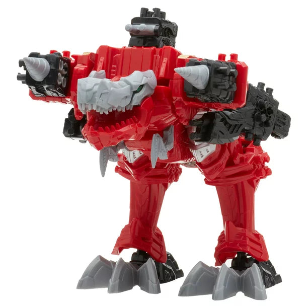 Power Rangers Dino Fury Morphing Robot T-Rex Champion Zord Action Figure Set