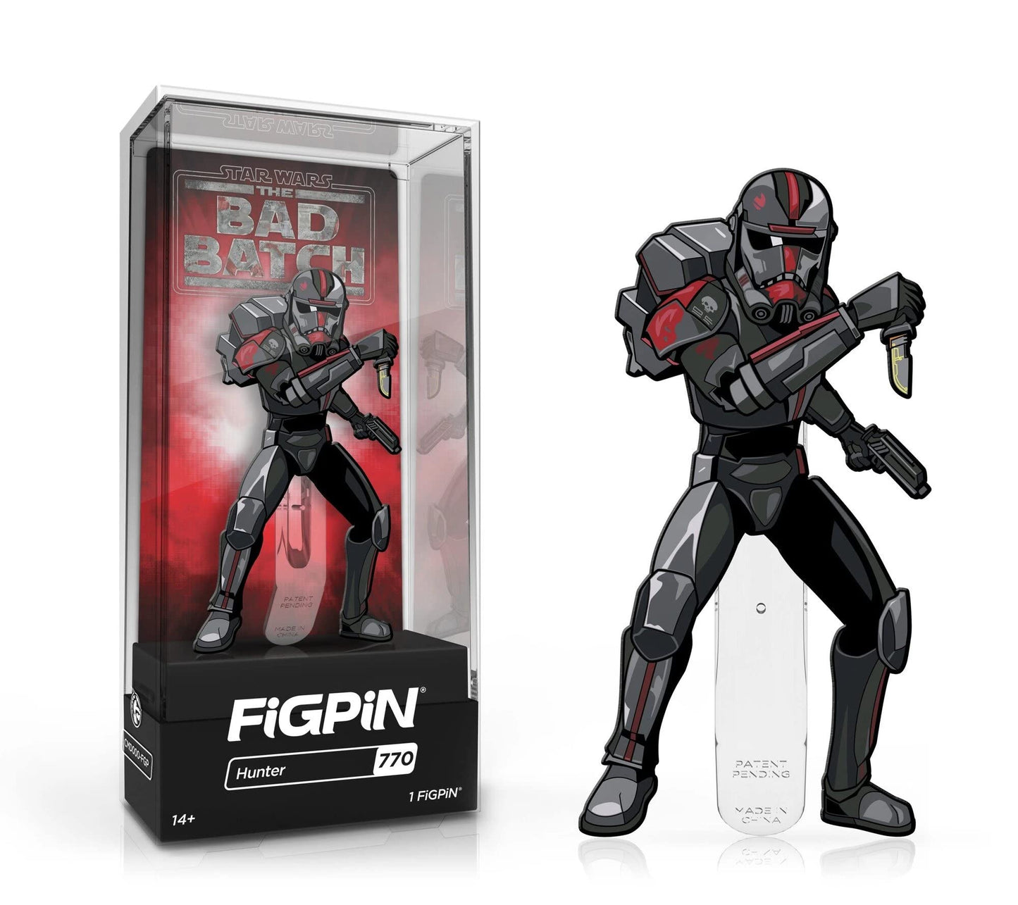 FiGPiN Star Wars: The Bad Batch Hunter Collectible Enamel Pin #770