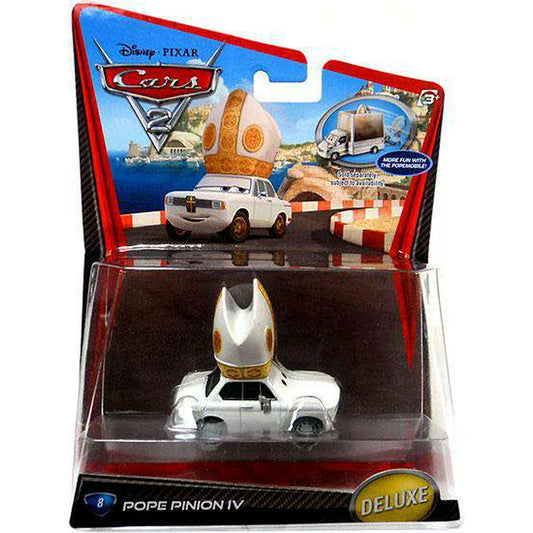 Disney Cars 2 Deluxe Oversized Pope Pinion IV Die-Cast