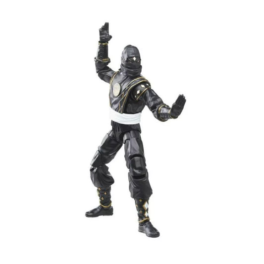 Power Rangers Lightning Collection Mighty Morphin Ninja Black Ranger Loose Figure with accessories