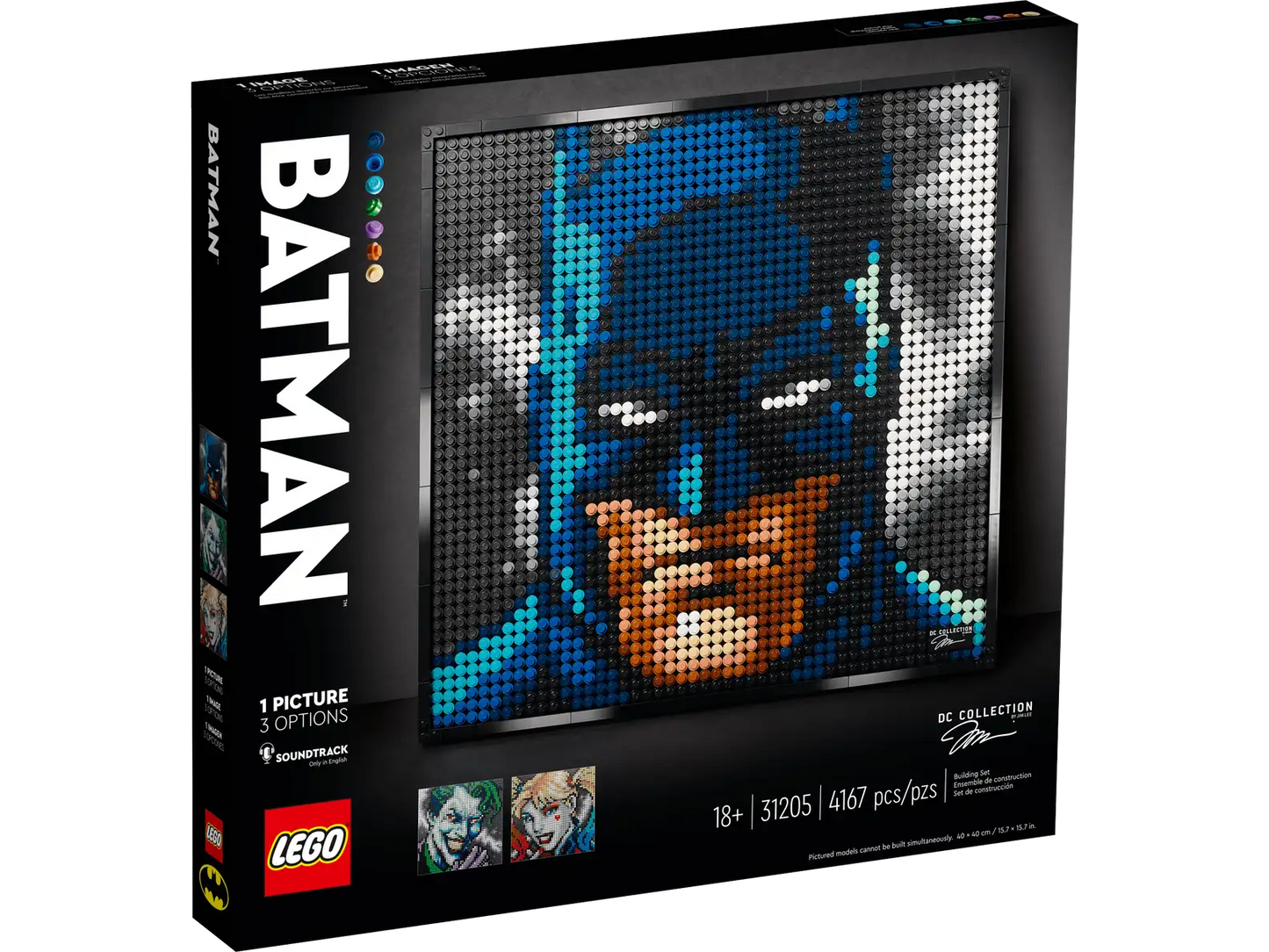 LEGO Art Jim Lee Batman Collection #31205 DIY Poster 4167-PCS