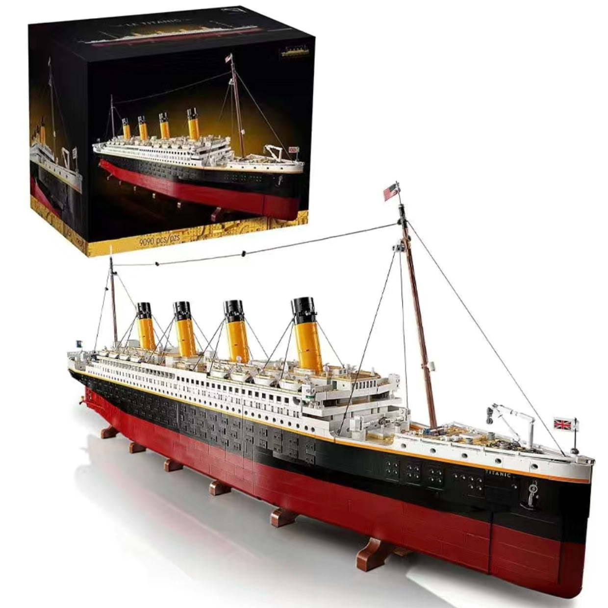 Titanic Movie-Series Model Building Large Cruise 9090 PCS