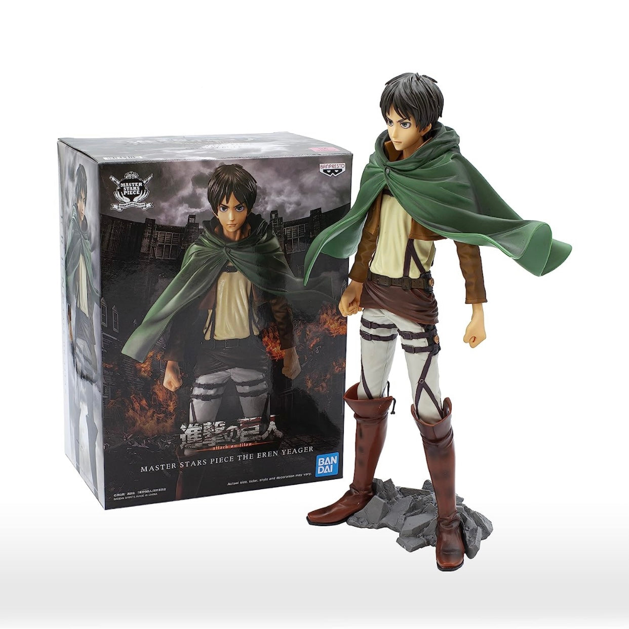 Banpresto Attack on Titan Eren Yeager Master Stars Piece Statue