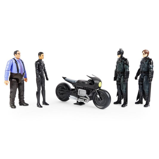 DC Comics Batman Batcycle Pack with 4 Figures (Target Exclusive)
