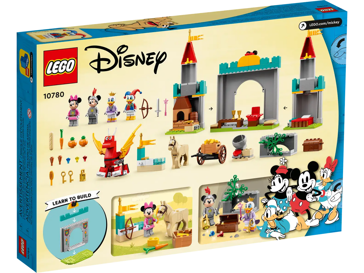 LEGO Disney Mickey and Friends: Castle Defenders Set #10780