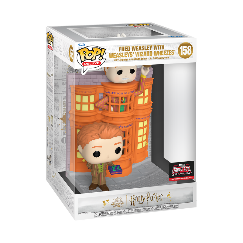 Funko Pop! Harry Potter - Weasley's Wizard Wheezes with Fred Exclusive Deluxe
