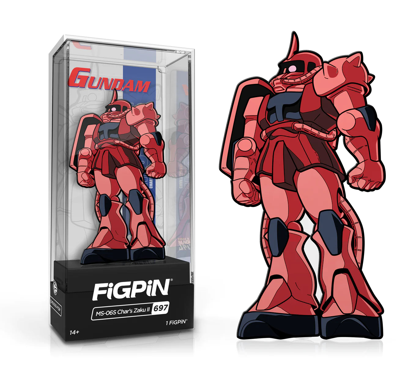 FiGPiN MS-06S Char's Zaku II Collectible Enamel Pin #697