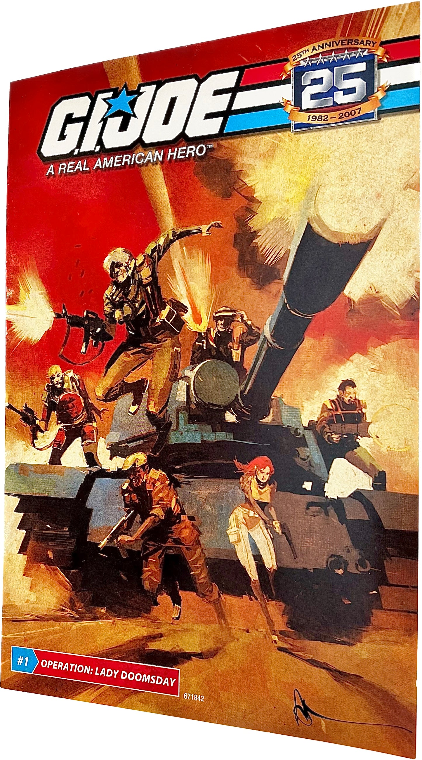 G.I. Joe 25th Anniversary (2008) Comic Book Issue #1 | Oprtn. Lady Doomsday