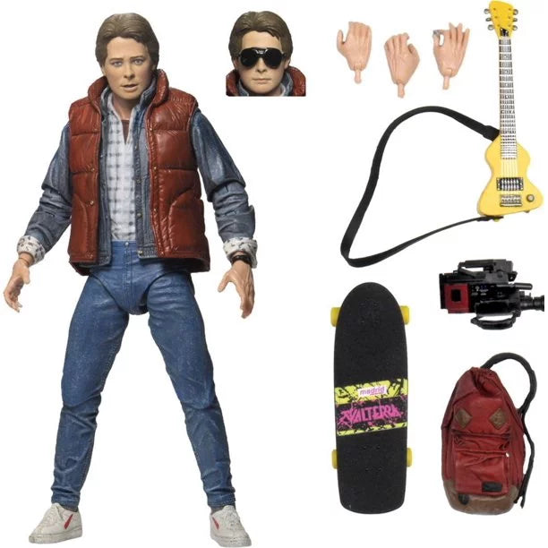 Back To The Future 7" Scale Ultimate Marty McFly Action Figure, NECA