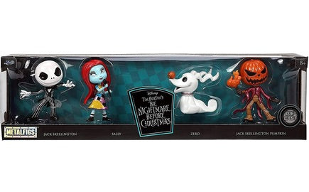 Jada Toys Nightmare Before Christmas Metalfig 2.5-in Action Figure Set 4-Pack