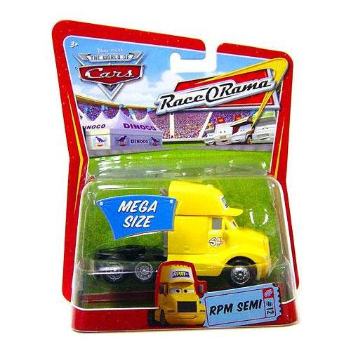 Disney Cars Race-O-Rama Deluxe Mega Size RPM Semi Die-Cast