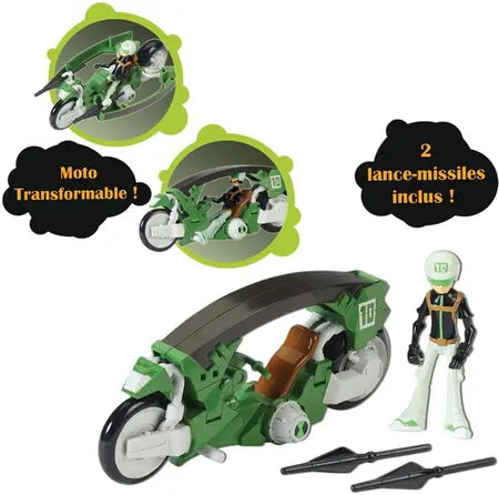 Ben 10 Omniverse Tenn-Speed Cycle With Exclusive Ben Figure