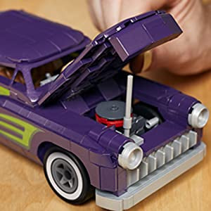 Mega Construx Hot Wheels Purple Passion Vehicle Construction Set